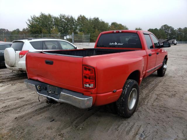 3D7MA48C23G813334 - 2003 DODGE RAM 3500 ST RED photo 4