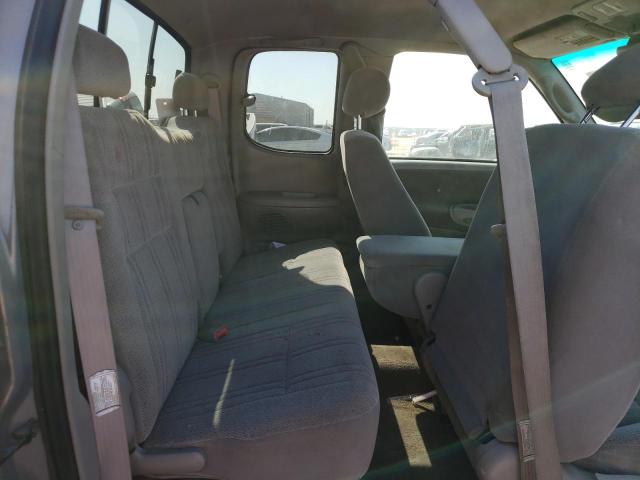 5TBRT34112S322769 - 2002 TOYOTA TUNDRA ACCESS CAB ნაცრისფერი ფოტო 10