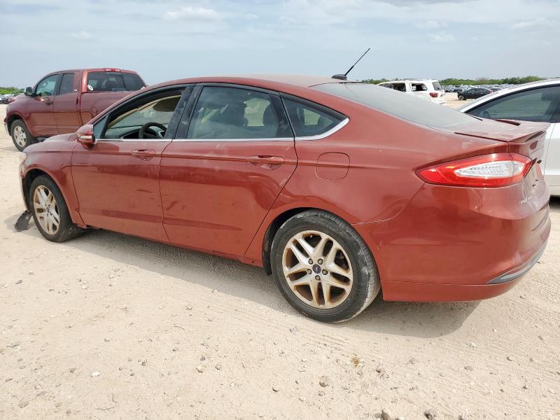 3FA6P0HD8ER149315 - 2014 FORD FUSION SE RED photo 2