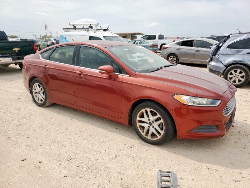 3FA6P0HD8ER149315 - 2014 FORD FUSION SE RED photo 4