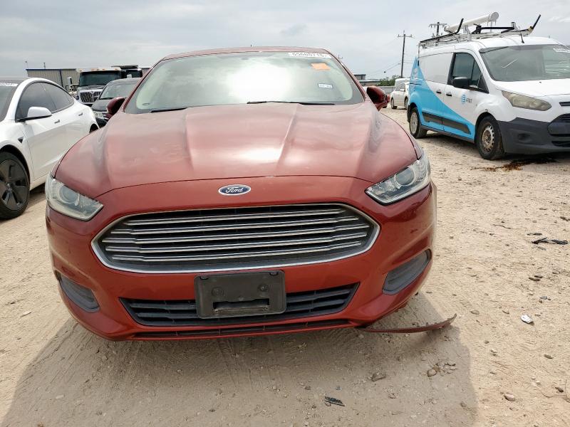 3FA6P0HD8ER149315 - 2014 FORD FUSION SE RED photo 5