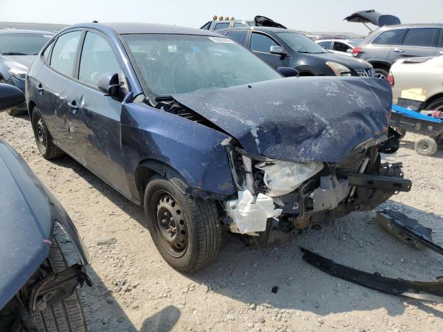 KMHDU46D27U104446 - 2007 HYUNDAI ELANTRA GLS BLUE photo 4