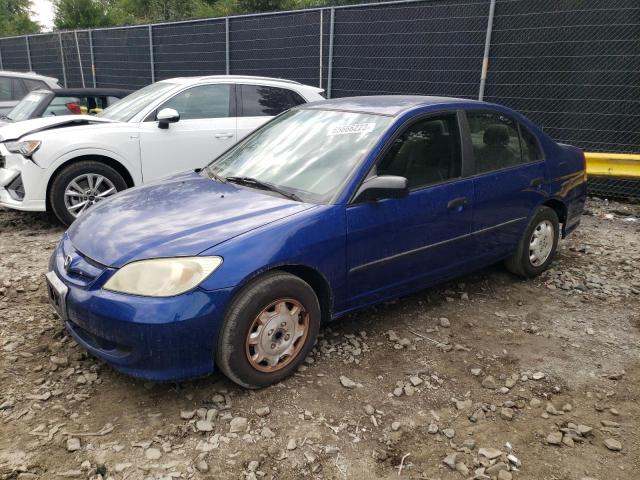 1HGES16335L008270 - 2005 HONDA CIVIC DX VP Mavi foto 1