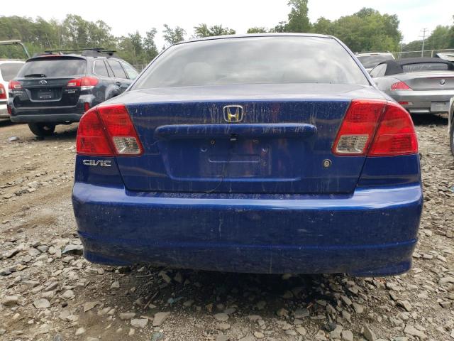 1HGES16335L008270 - 2005 HONDA CIVIC DX VP Mavi foto 6