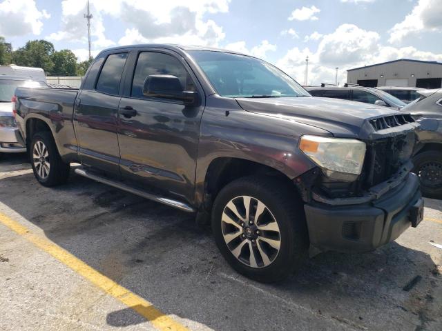5TFUW5F14EX361145 - 2014 TOYOTA TUNDRA DOUBLE CAB SR/SR5 GRAY photo 4