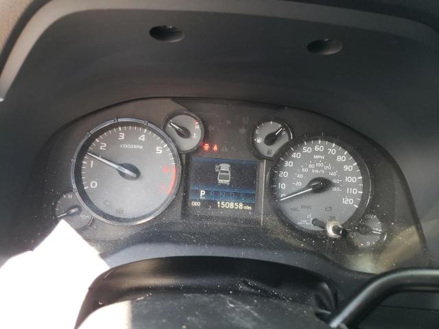 5TFUW5F14EX361145 - 2014 TOYOTA TUNDRA DOUBLE CAB SR/SR5 GRAY photo 9