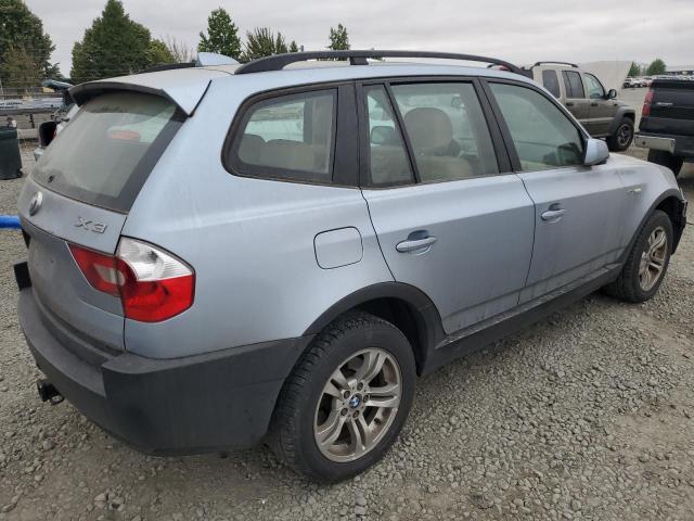 WBXPA93485WD08526 - 2005 BMW X3 3.0I GRAY photo 3