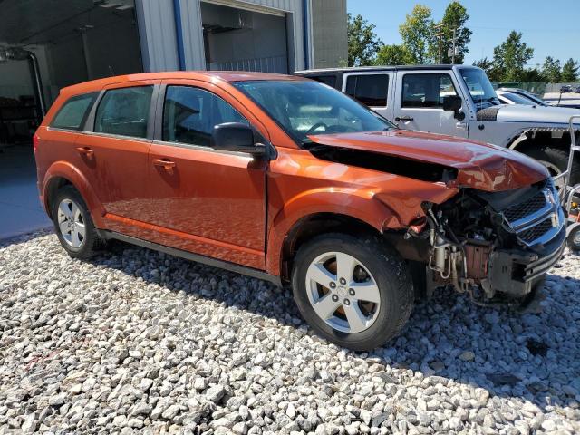 3C4PDCAB1ET260454 - 2014 DODGE JOURNEY SE ORANGE photo 4