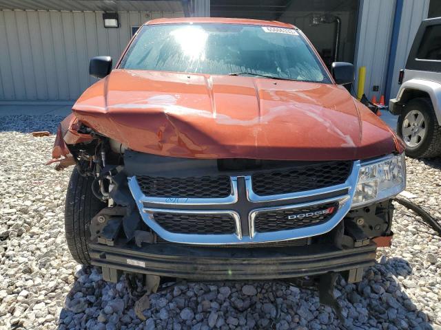 3C4PDCAB1ET260454 - 2014 DODGE JOURNEY SE ORANGE photo 5