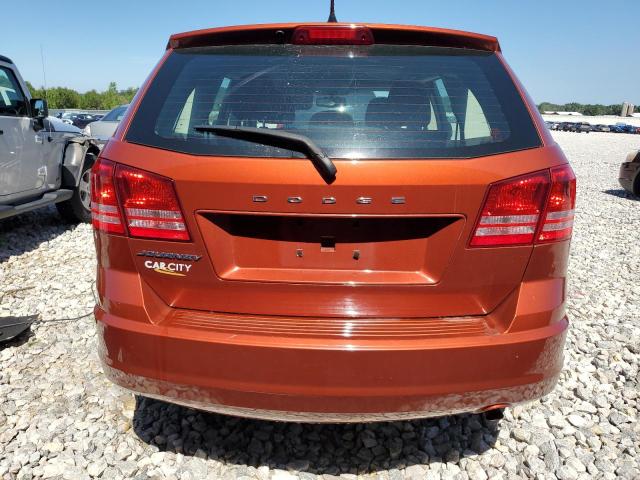 3C4PDCAB1ET260454 - 2014 DODGE JOURNEY SE ORANGE photo 6