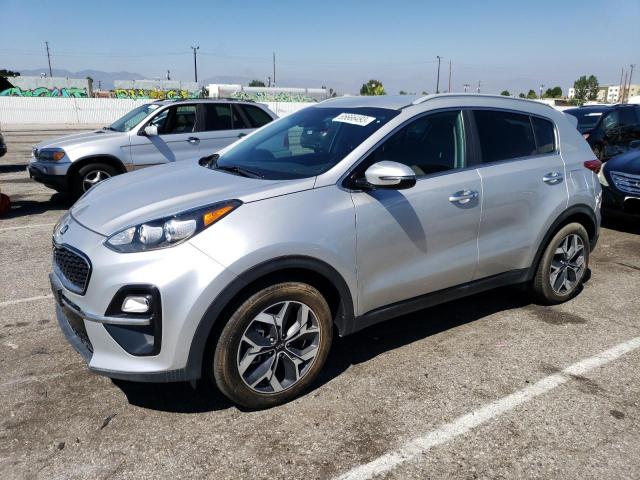 KNDPN3AC3L7691613 - 2020 KIA SPORTAGE EX SILVER photo 1