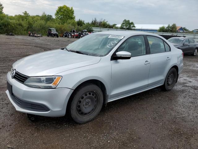 3VWDP7AJ5CM370758 - 2012 VOLKSWAGEN JETTA SE SILVER photo 1