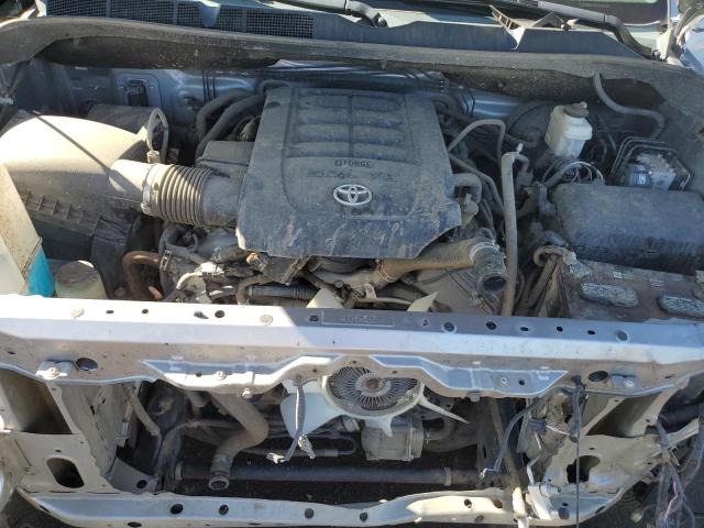 5TFUY5F19LX921295 - 2020 TOYOTA TUNDRA DOUBLE CAB SR/SR5 SILVER photo 11