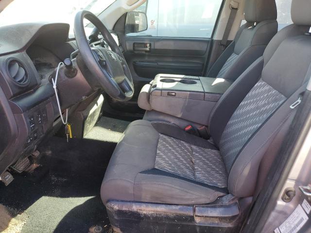 5TFUY5F19LX921295 - 2020 TOYOTA TUNDRA DOUBLE CAB SR/SR5 SILVER photo 7