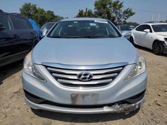 5NPEB4AC9EH881260 - 2014 HYUNDAI SONATA GLS BLUE photo 5