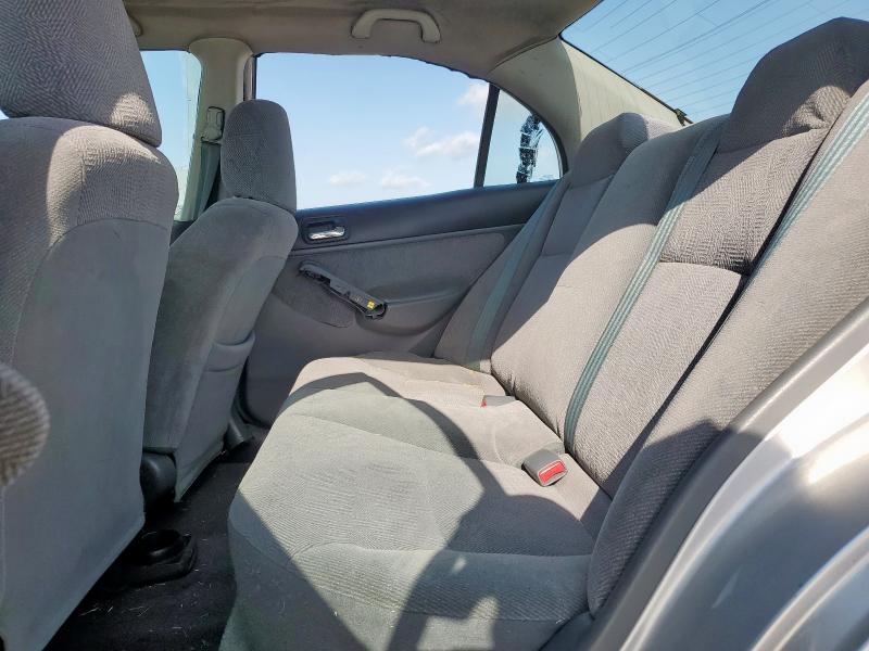 1HGES26712L075941 - 2002 HONDA CIVIC EX SILVER photo 10