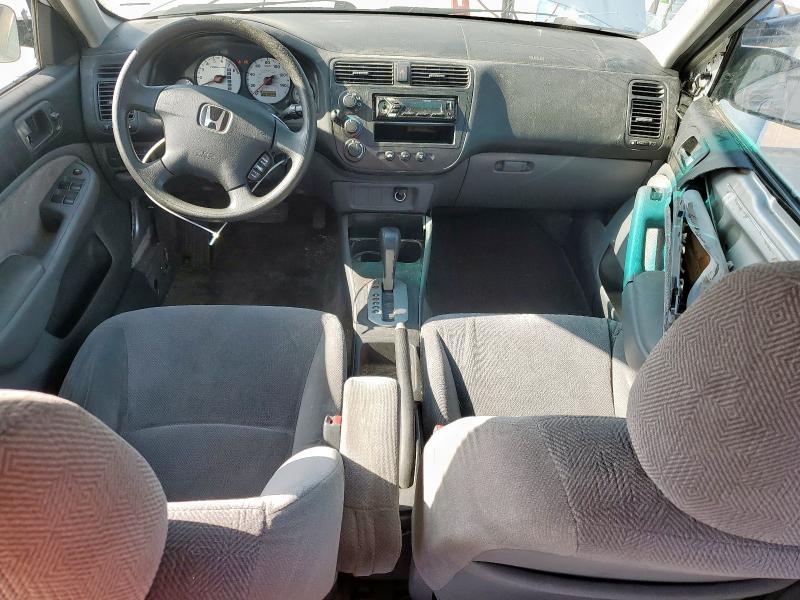 1HGES26712L075941 - 2002 HONDA CIVIC EX SILVER photo 8