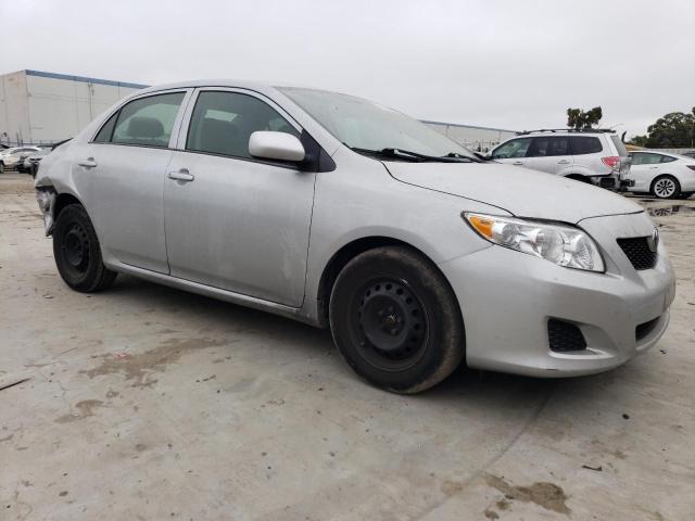 2T1BU40E59C174598 - 2009 TOYOTA COROLLA BASE SILVER photo 4