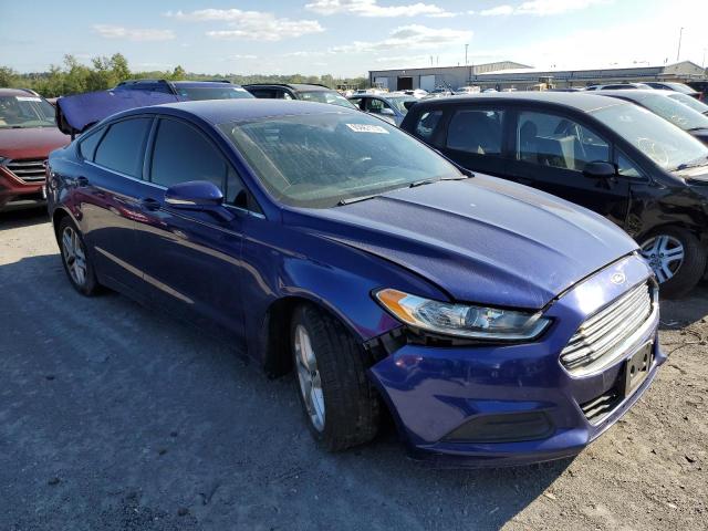 3FA6P0HR9DR278027 - 2013 FORD FUSION F SE BLUE photo 4