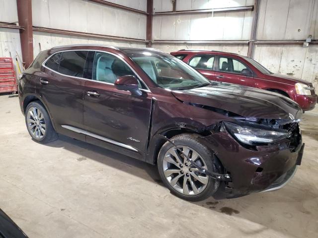 LRBFZSR4XMD082348 - 2021 BUICK ENVISION AVENIR PURPLE photo 4