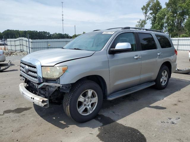 5TDZY68A68S002487 - 2008 TOYOTA SEQUOIA LIMITED SILVER photo 1