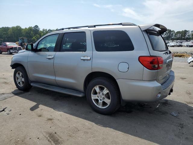 5TDZY68A68S002487 - 2008 TOYOTA SEQUOIA LIMITED SILVER photo 2