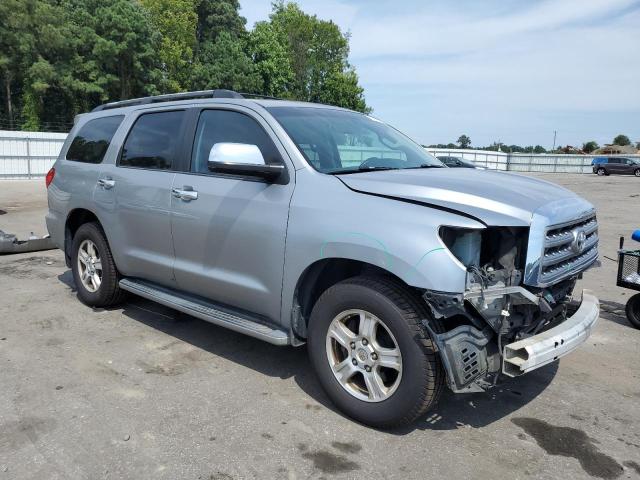 5TDZY68A68S002487 - 2008 TOYOTA SEQUOIA LIMITED SILVER photo 4