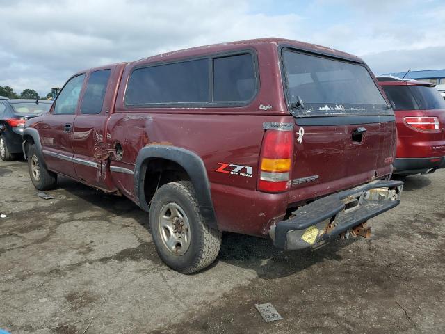 1GTEK19T4YE410432 - 2000 GMC NEW SIERRA K1500 BURGUNDY photo 2