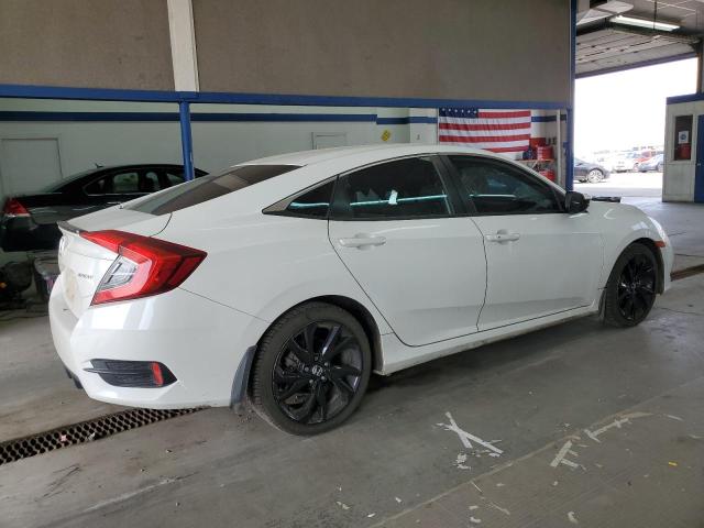 2HGFC2F83KH605107 - 2019 HONDA CIVIC SPORT WHITE photo 3