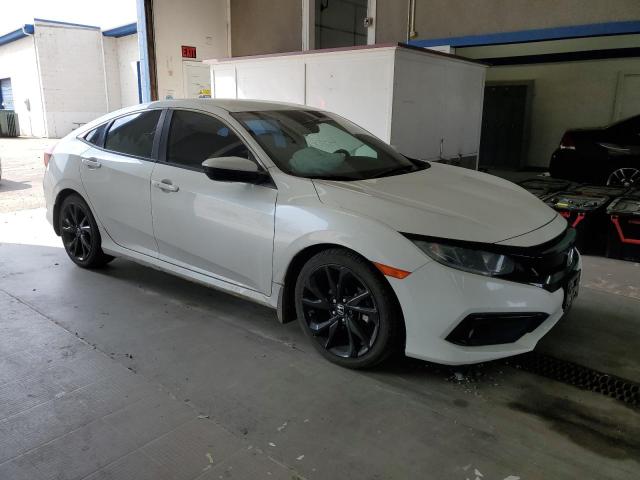 2HGFC2F83KH605107 - 2019 HONDA CIVIC SPORT WHITE photo 4