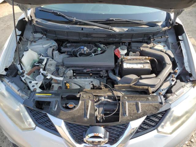 5N1AT2MV6FC800348 - 2015 NISSAN ROGUE S SILVER photo 12