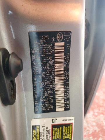 2T1BU4EE4CC876878 - 2012 TOYOTA COROLLA BASE Күміс фото 13