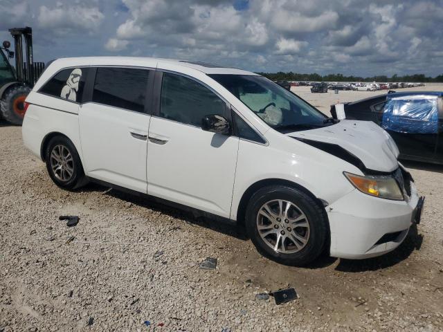 5FNRL5H60CB134968 - 2012 HONDA ODYSSEY EXL WHITE photo 4