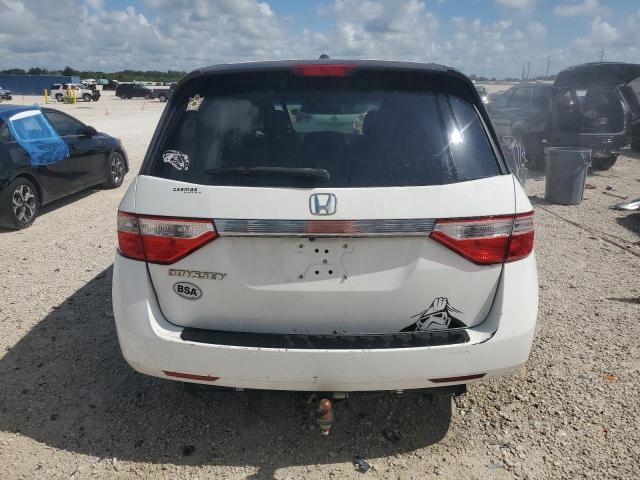 5FNRL5H60CB134968 - 2012 HONDA ODYSSEY EXL WHITE photo 6