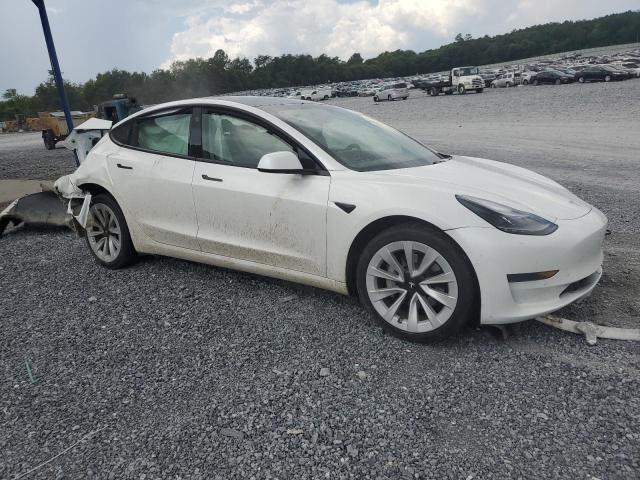 5YJ3E1EA7MF058135 - 2021 TESLA MODEL 3 თეთრი ფოტო 4