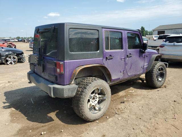 1C4BJWDG1HL722524 - 2017 JEEP WRANGLER UNLIMITED SPORT 紫色 照片 3