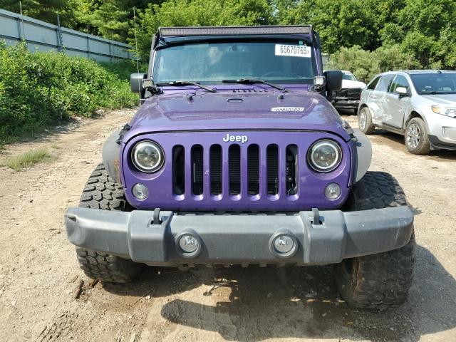 1C4BJWDG1HL722524 - 2017 JEEP WRANGLER UNLIMITED SPORT 紫色 照片 5