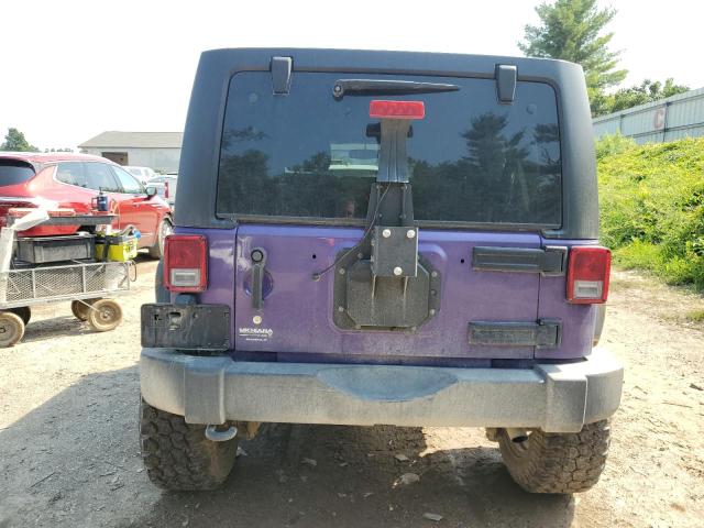 1C4BJWDG1HL722524 - 2017 JEEP WRANGLER UNLIMITED SPORT 紫色 照片 6