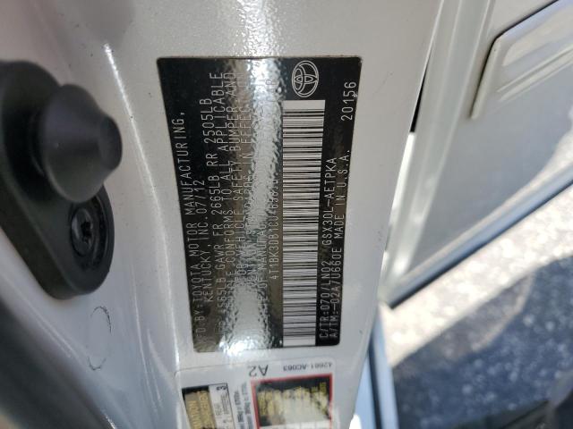 4T1BK3DB1CU465816 - 2012 TOYOTA AVALON BASE Ağ foto 12