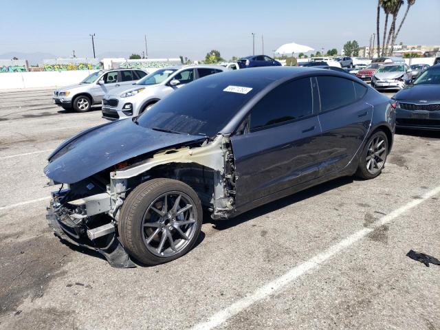 5YJ3E1EAXPF410337 - 2023 TESLA MODEL 3 GRAY photo 1