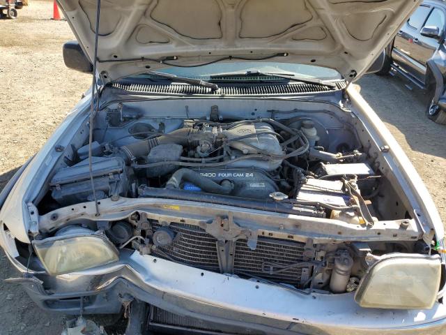 5TEGN92N12Z125427 - 2002 TOYOTA TACOMA DOUBLE CAB PRERUNNER SILVER photo 11