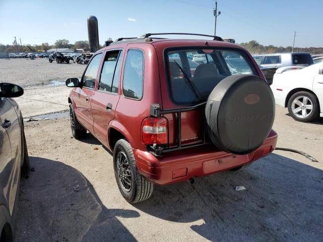 KNDJB723XX5611052 - 1999 KIA SPORTAGE BURGUNDY photo 3