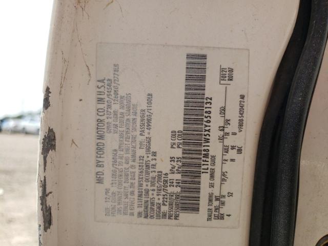 1L1FM81W5XY658132 - 1999 LINCOLN TOWN CAR EXECUTIVE WHITE photo 13