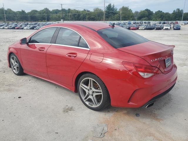 WDDSJ4GB6EN091294 - 2014 MERCEDES-BENZ CLA 250 4MATIC RED photo 2