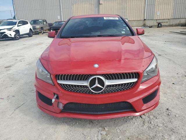 WDDSJ4GB6EN091294 - 2014 MERCEDES-BENZ CLA 250 4MATIC RED photo 5