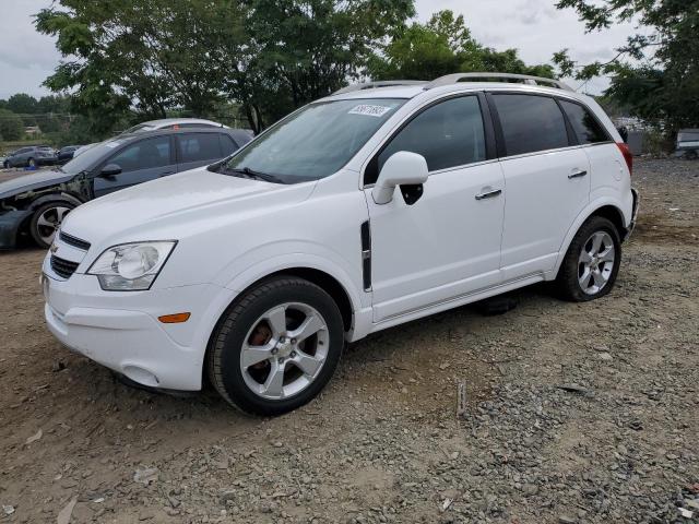 3GNAL4EK0ES675240 - 2014 CHEVROLET CAPTIVA LTZ WHITE photo 1