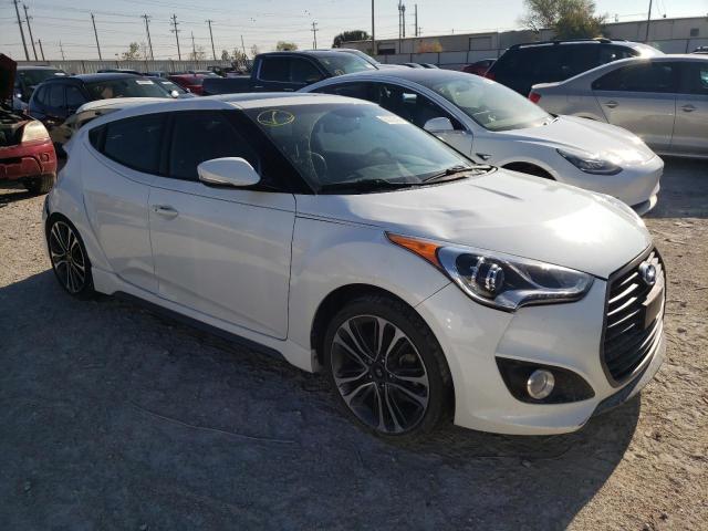 KMHTC6AE6GU300545 - 2016 HYUNDAI VELOSTER TURBO WHITE photo 4