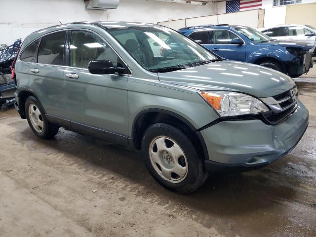 5J6RE4H3XBL069837 - 2011 HONDA CR-V LX BLUE photo 4