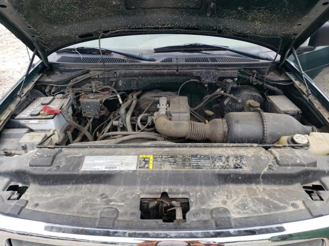 2FTRF18233CA47568 - 2003 FORD F150 GREEN photo 11