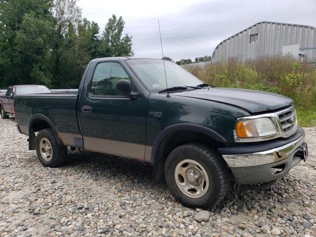 2FTRF18233CA47568 - 2003 FORD F150 GREEN photo 4